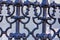 Iron Fence Detail Architecture Surface