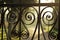 Iron fence details