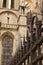 Iron Fence and Gothic Cathedral