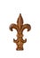 Iron Fleur-de-Lis Finial