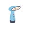 iron garment steamer cartoon vector illustration