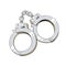 Iron handcuffs for criminal