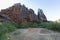 The Iron Hill Cerro del Hierro, eroded landscape of some old abandoned mines in the Sierra Norte of Seville Natural Park,