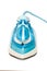 Iron housework ironed electric tool clean white background