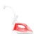 Iron housework ironed electric tool clean white background ironing steam housekeeping