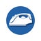 iron laundry appliance icon