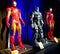 Iron Man suits worn by Robert Downey Jr.