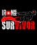 Iron Man Survivor graphic illustration