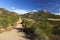 Iron Mountain Hiking Trail in Poway, San Diego County North Inland, California USA