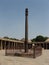 Iron pillar at Qutb Minar Complex