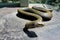 The iron snake sculpture