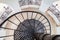 Iron stairs in the tower of Casa de la Cultura Benjamin Duarte in Cienfuegos, Cub