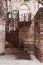 Iron stairway at the Mehrangarh Fort, Jodhpur, India