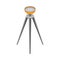 Iron Tripod as Geology Instrument for Measurement and Research Vector Illustration