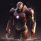 Ironman marvel superhero - High definition, 8k rendering canvas art