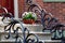 Ironwork, Victorian Style, and Flower Pot on Steps