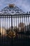 Ironworked gates Royal Navel College