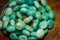 Irregular amazonite beads