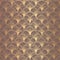 Irregular Art Deco Pattern Golden Background Scales