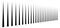 Irregular dashed, segmented vertical lines in a row. 3d stripes in perspective. vertical straight and parallel lines, strips,