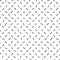 Irregular ink dashes handdrawn seamless pattern