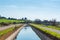 Irrigation canal in Belianes-Preixana