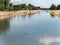 Irrigation canal, Fallon, Nevada