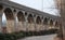 Irrigation canals like arch bridges