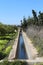 Irrigation channel in Spain