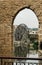 Irrigation Water-wheel norias in Hama on Orontes river Syria