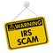 IRS Scam Warning Sign