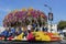 Isabella Coleman Award float in the Famous Rose Parad