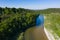 Isar River flowing into Munich