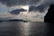 Ischia - Barche in rada all`alba dal Pontile Aragonese