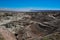 Ischigualasto rock formations in Valle de la Luna, Argentina