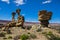 Ischigualasto rock formations in Valle de la Luna, Argentina