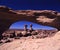 Ischigualasto rock formations in Valle de la Luna, moon valley san juan providence Argentina