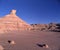 Ischigualasto rock formations in Valle de la Luna, moon valley san juan providence Argentina