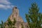 Isernia, Molise, ruins of the Celestial Convent of S. Spirito.  View.