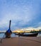 ishing boats are parking on the beach