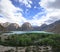 Iskader lake in Fann mountains, Tajikistan