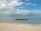 Isla Blanca, Cancun, Mexico, South America: [Sunset at natural island near Cancun, clear waters, lagoon, tourist destination, Cari