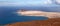 Isla La Graciosa, seen from high viewpoint