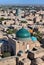 Islam Khoja Aerial View - Khiva, Uzbekistan