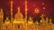 Islam Theme Background for Ramadan, Eid, Muharram, Hijri, Haj Events with Seamless Loop