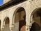 Islamic arch design at the Nazarene Palaces, Alhambra, Granada