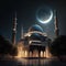 Islamic background Design for a special event like Ramadan or eid al-fitr