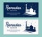 Islamic banner template Ramadan atmosphere and can be other Islamic needs