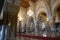 Islamic columns of  Hassan II mosque