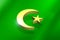 Islamic crescent-star symbol